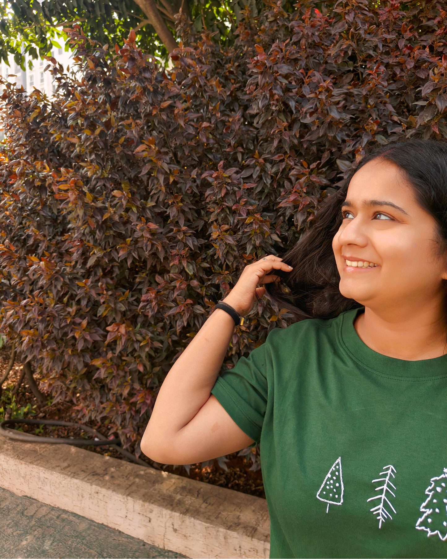 Hand Embroidered Xmas themed Tshirts