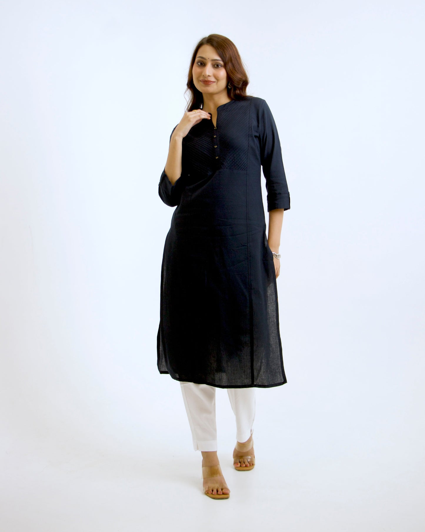 Twilight ~ Ease & Comfort Navy Blue Kurta