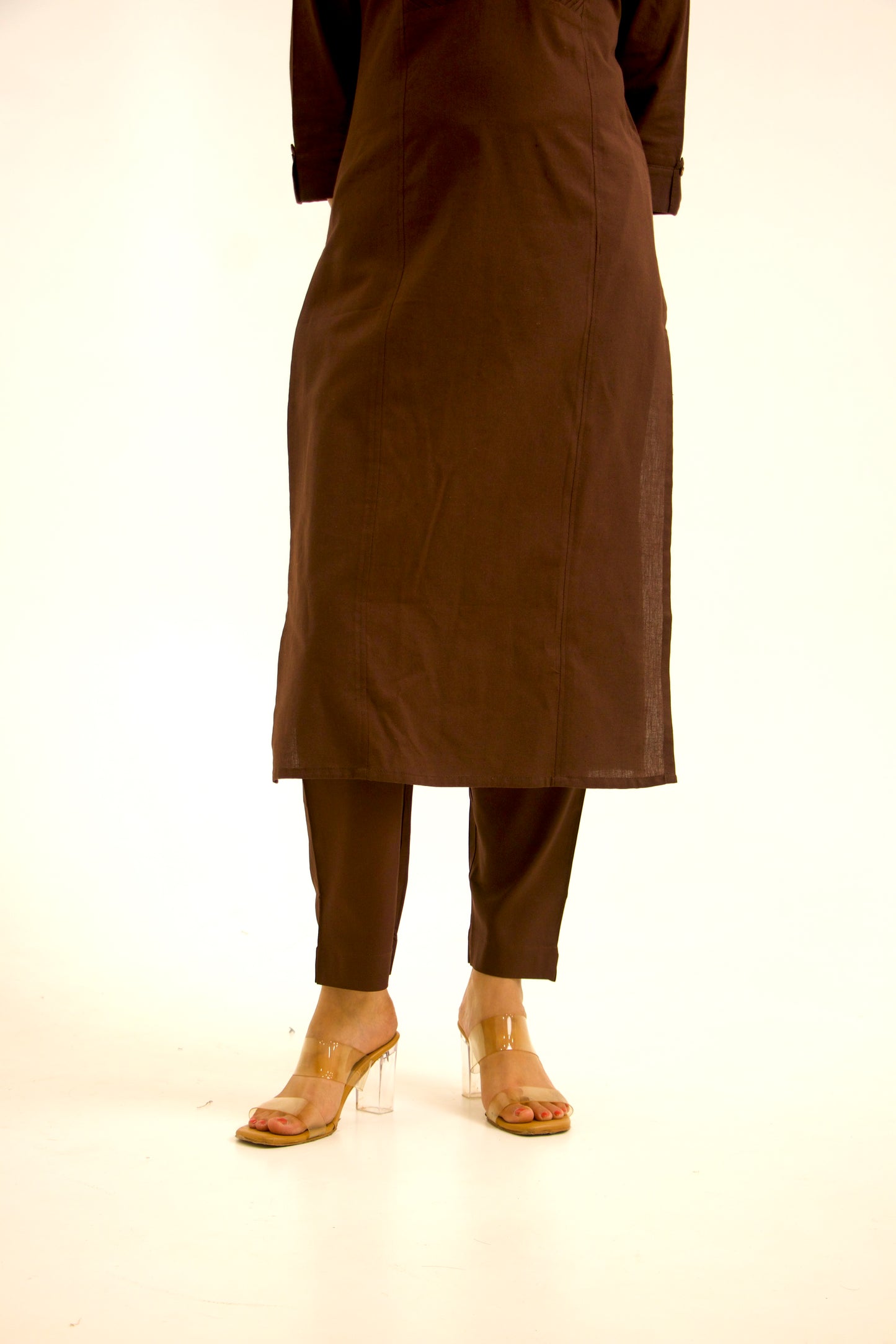 Noon ~ Ease & Comfort Coffee Kurta