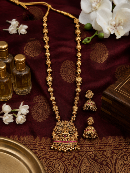 Rajwada Divine Lakshmi Haram Set