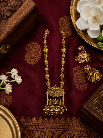 Divine Lakshmi Nakshi Necklace Set